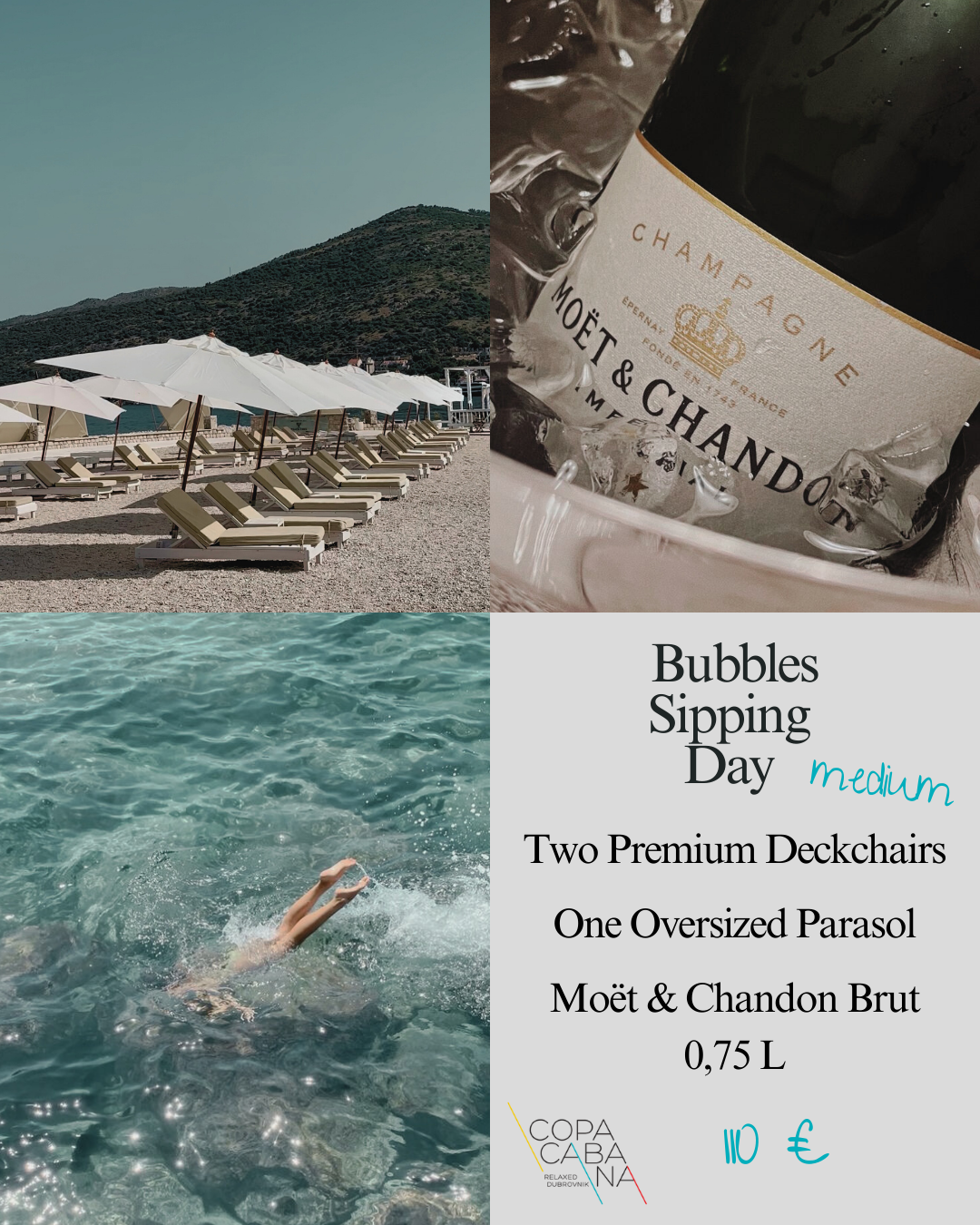 Bubbles sipping day - M